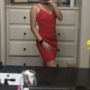 Red dress